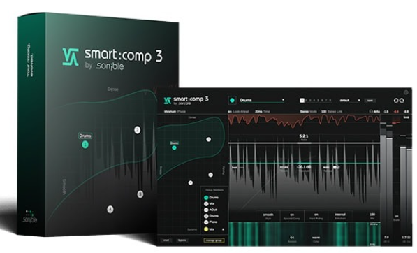 [AI自动智能压缩器] Sonible smart comp 3 v1.0.2 U2B-MORiA [MacOSX]（174MB）