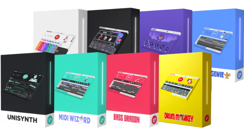 [8 款 AI 插件合集] Unison Plugins Bundle 2026-VR [WiN, MacOSX]（4GB）