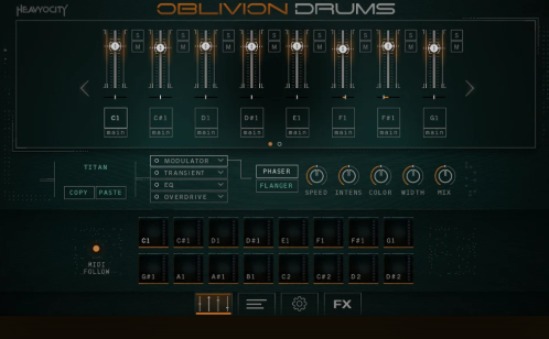 [狂野鼓组音源] Heavyocity Oblivion Drums [KONTAKT]