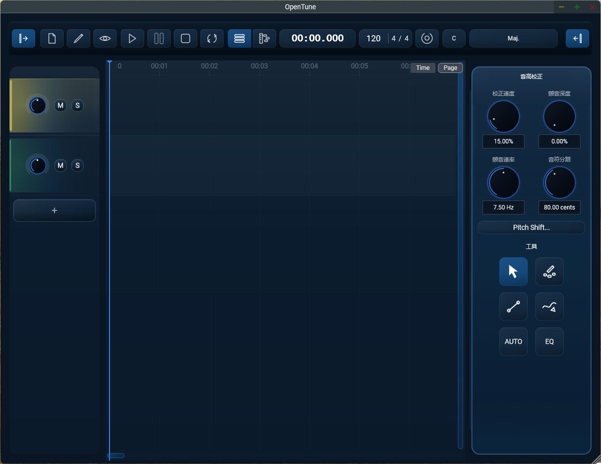 [中文：AI 智能人声音高修正工具] OpenTune v1.7.1-1.7.3 STANDALONE VST3 [WiN, MacOSX]