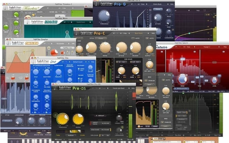 [肥波插件一键安装免激活版] FabFilter Total Bundle 2026.10.27-V.R [WiN]